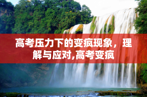 高考压力下的变疯现象，理解与应对,高考变疯