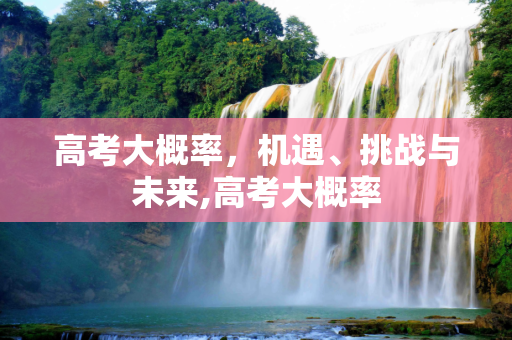 高考大概率，机遇、挑战与未来,高考大概率