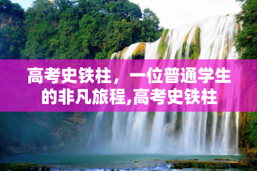 高考史铁柱，一位普通学生的非凡旅程,高考史铁柱