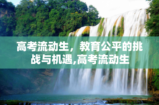 高考流动生，教育公平的挑战与机遇,高考流动生
