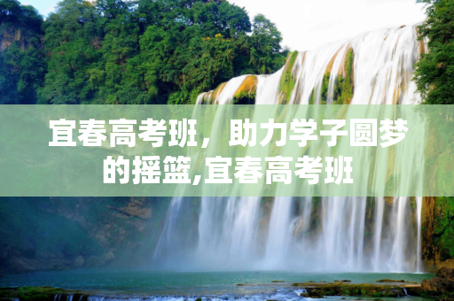 宜春高考班，助力学子圆梦的摇篮,宜春高考班