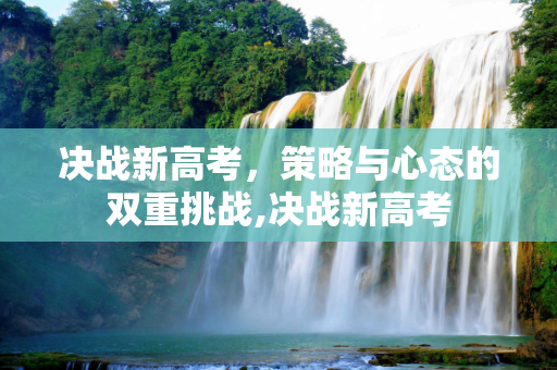 决战新高考，策略与心态的双重挑战,决战新高考