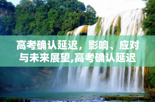 高考确认延迟，影响、应对与未来展望,高考确认延迟