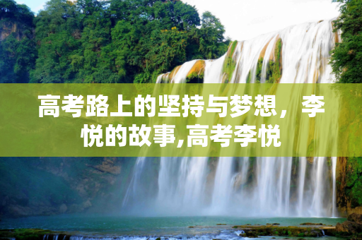 高考路上的坚持与梦想，李悦的故事,高考李悦