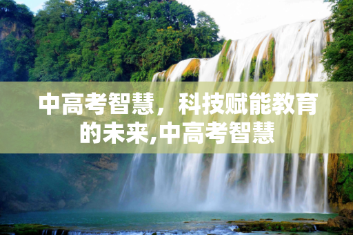 中高考智慧，科技赋能教育的未来,中高考智慧