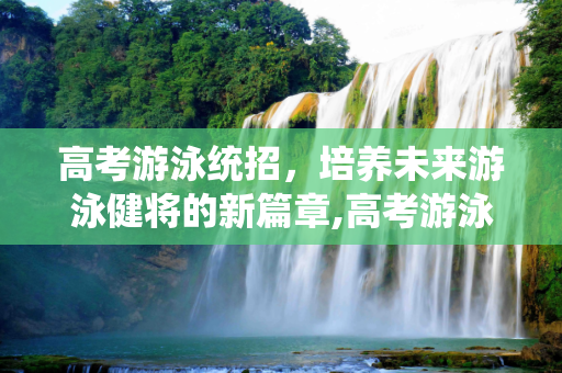 高考游泳统招，培养未来游泳健将的新篇章,高考游泳统招