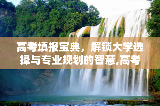 高考填报宝典，解锁大学选择与专业规划的智慧,高考填报宝典