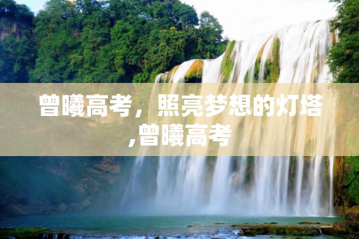 曾曦高考，照亮梦想的灯塔,曾曦高考