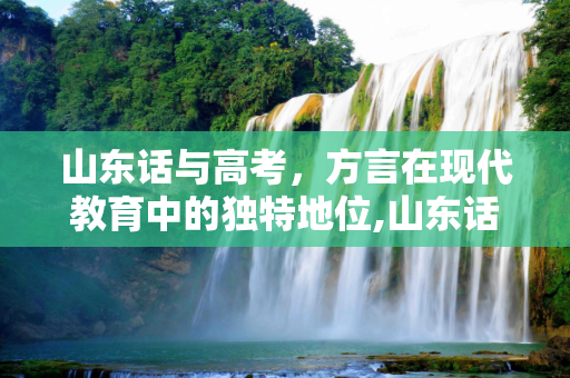 山东话与高考，方言在现代教育中的独特地位,山东话高考