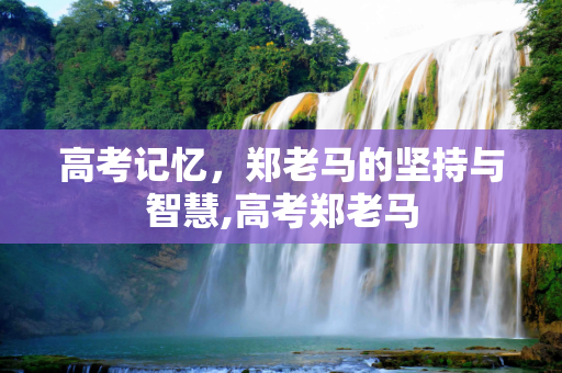 高考记忆，郑老马的坚持与智慧,高考郑老马