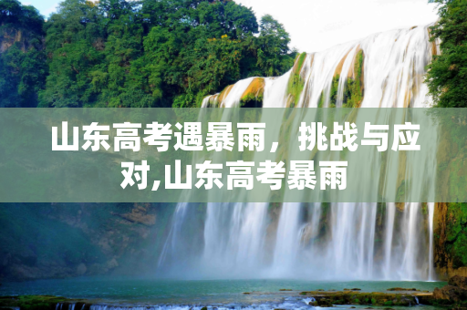 山东高考遇暴雨，挑战与应对,山东高考暴雨