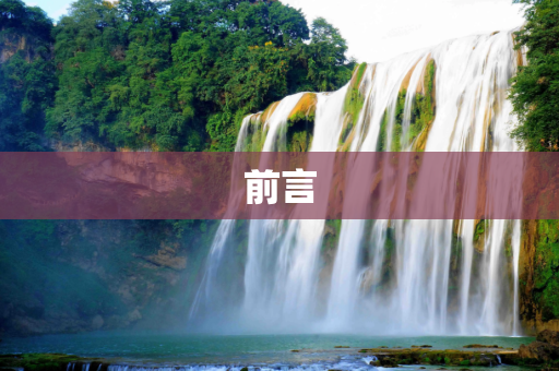 前言