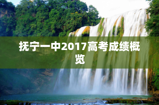 抚宁一中2017高考成绩概览